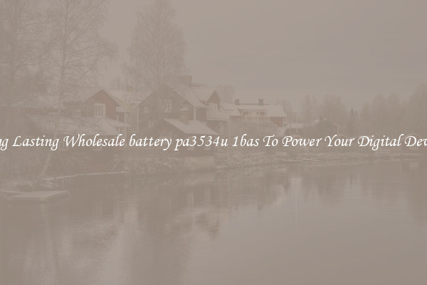 Long Lasting Wholesale battery pa3534u 1bas To Power Your Digital Devices